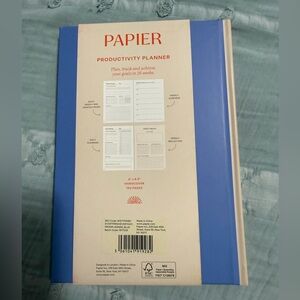 Blue Productivity Planner